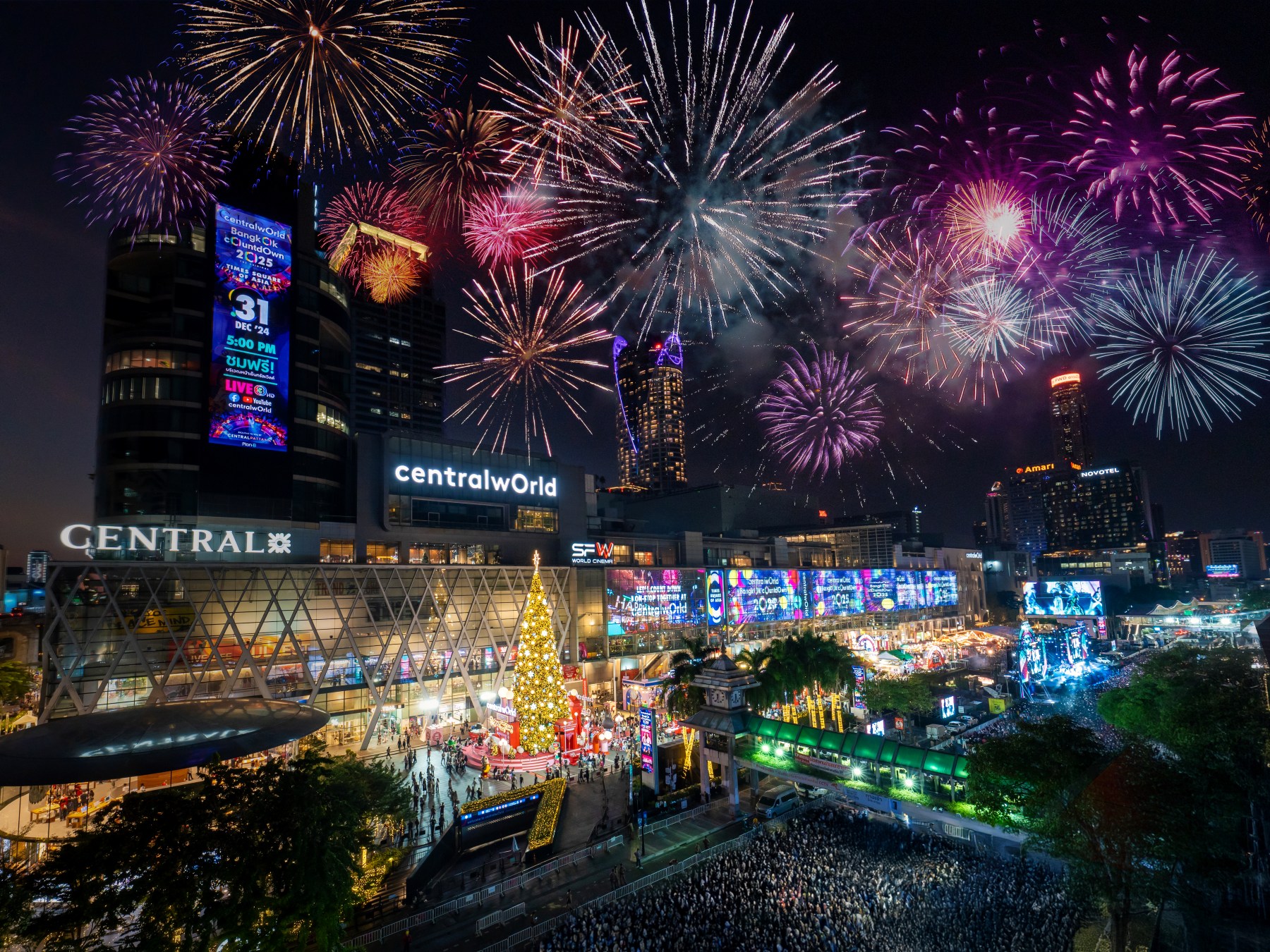 Central Pattana Invests 500 Million Baht in centralwOrld Bangkok Countdown 2026