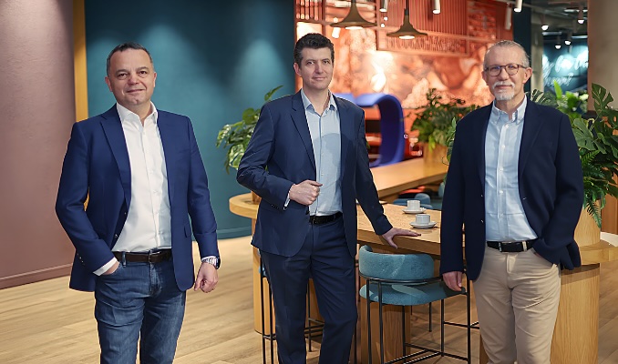 Central Operations Group EVP Umut Özdoğan, Commencis Chief Sales Officer Yücel Erbilgiç, Intertech General Manager Ömer Uyar