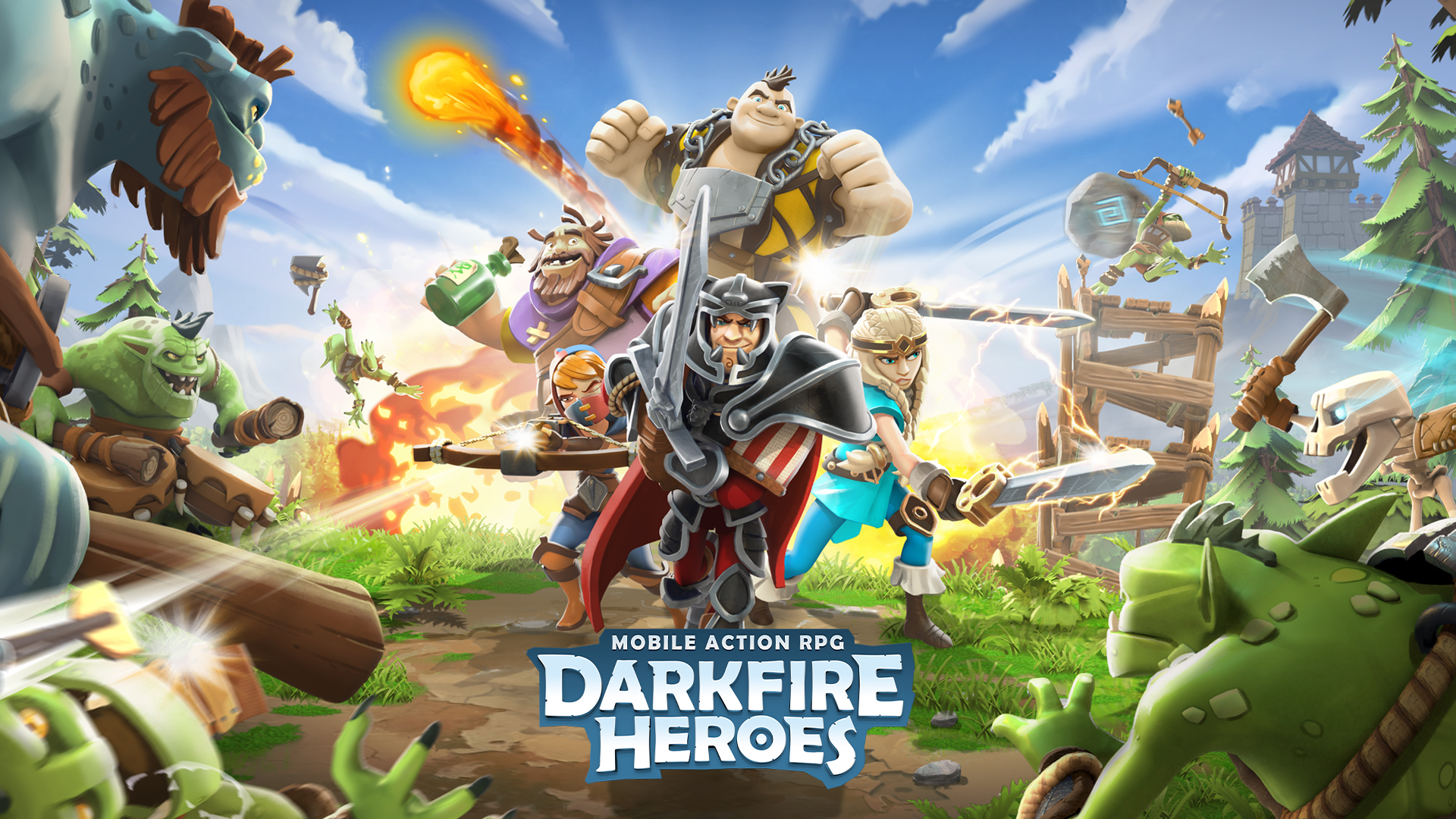 Rovio Entertainmentin uusi tiimipohjainen roolipeli Darkfire Heroes on  tänään julkaistu maailmanlaajuisesti iOS- ja Android-alustoille | Rovio