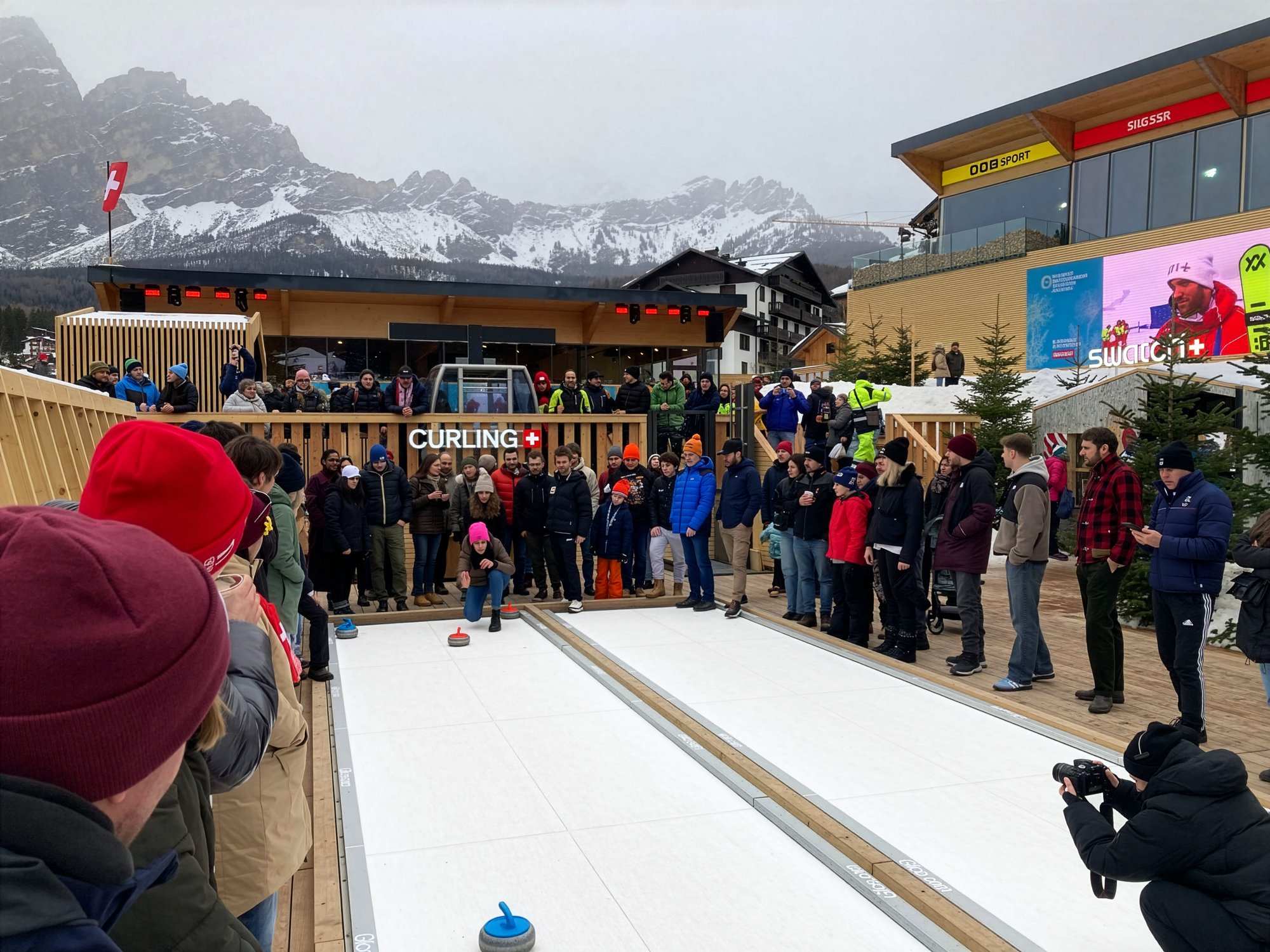 Glice Curling Tournament Cortina D'Ampezzo