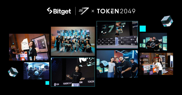 Bitget 於 TOKEN2049 新加坡峰會上展現全景交易所願景及全球賦能推進