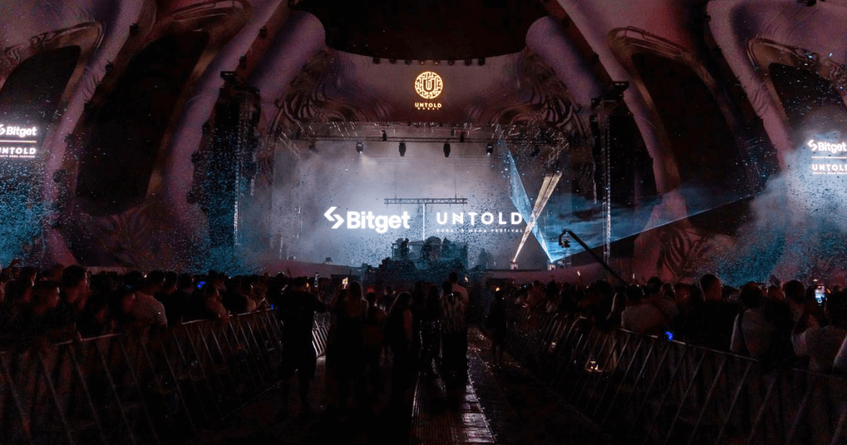 Bitget 以沉浸式 LED 塔樓及全球粉絲體驗照亮杜拜 UNTOLD 音樂節