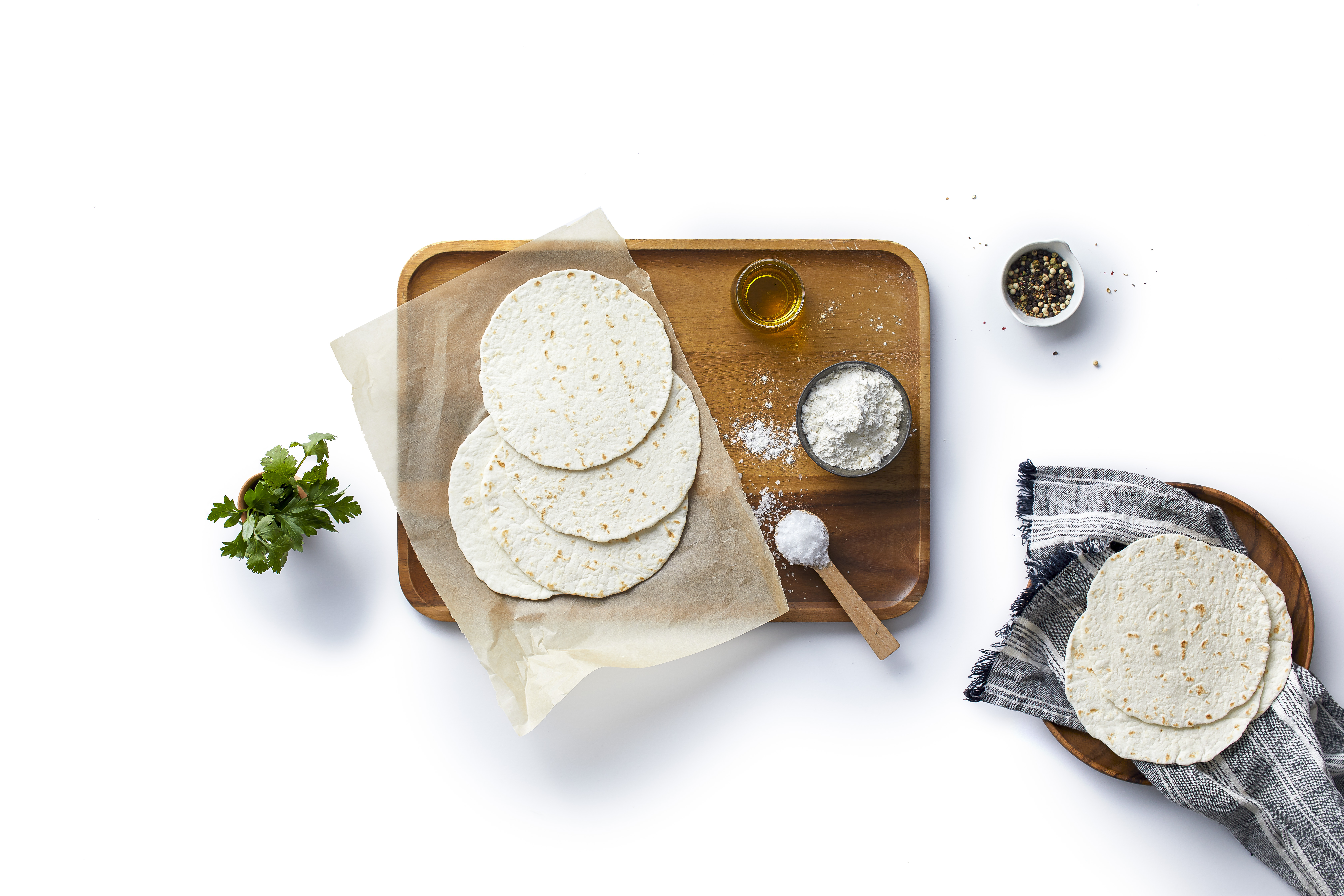 Tortillas in package