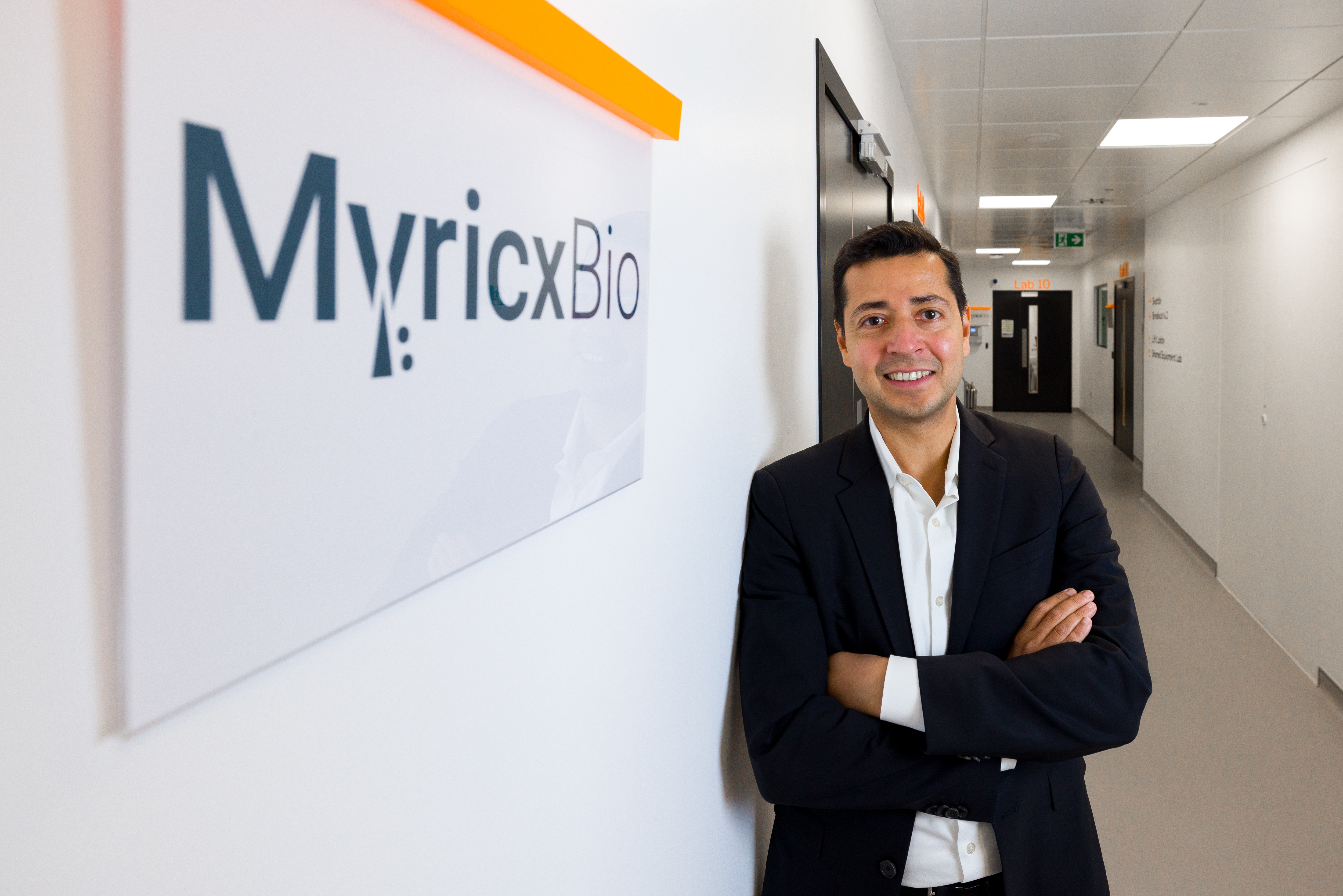 MyricxBio_250911-143 - Mohit Rawat CEO, logo