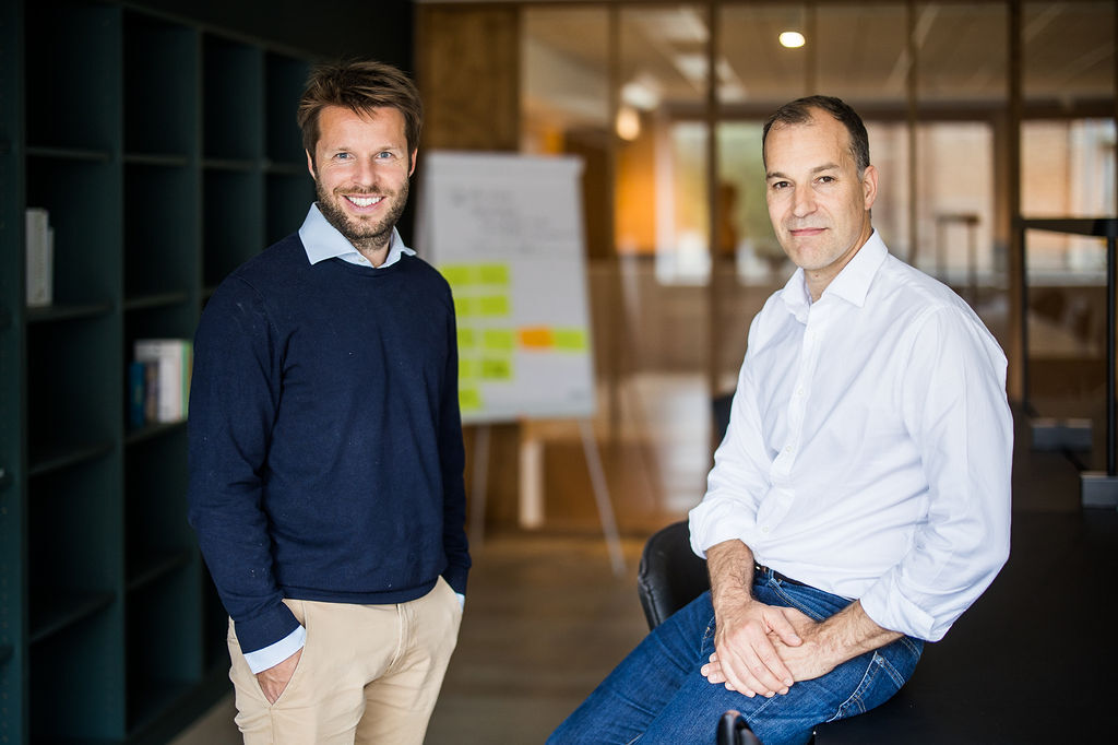Sebastien-Lebbe-co-founder and chairman of Wooclap-and Baudouin Corman CEO of Wooclap