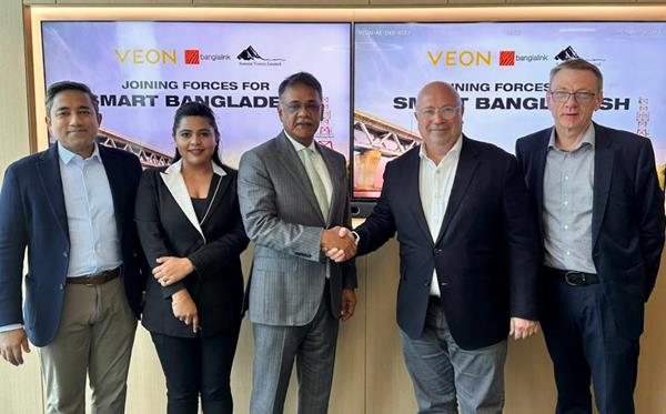 VEON and Summit Reach USD 100m Deal for Partial Sale of Bangladesh Towers Portfolio