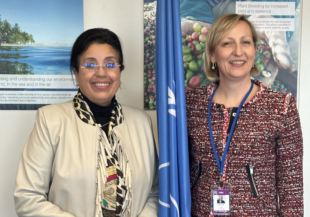 ICPO Foundation geht eine Partnerschaft mit der International Atomic Energy Agency (IAEA) ein: Najat Mokhtar, IAEA Deputy Director General and Head of