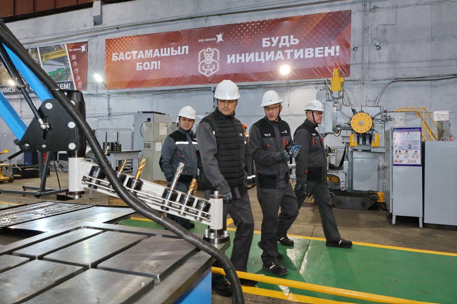 Shukhrat Ibragimov, CEO and Chairman of the Board of Directors of Eurasian Resources Group (ERG), the global metals and mining company, emphasised the significant growth potential and strategic importance of subsidiary ERG Service during a planned visit to the Group’s operations in Kazakhstan. ERG Service marks its 10-year anniversary in 2025.