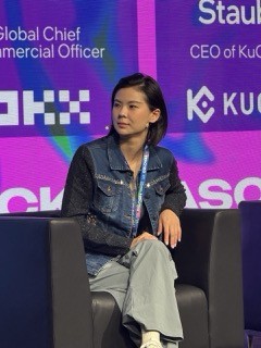 Gracy Chen at a panel at Hack Seasons Conference 2025