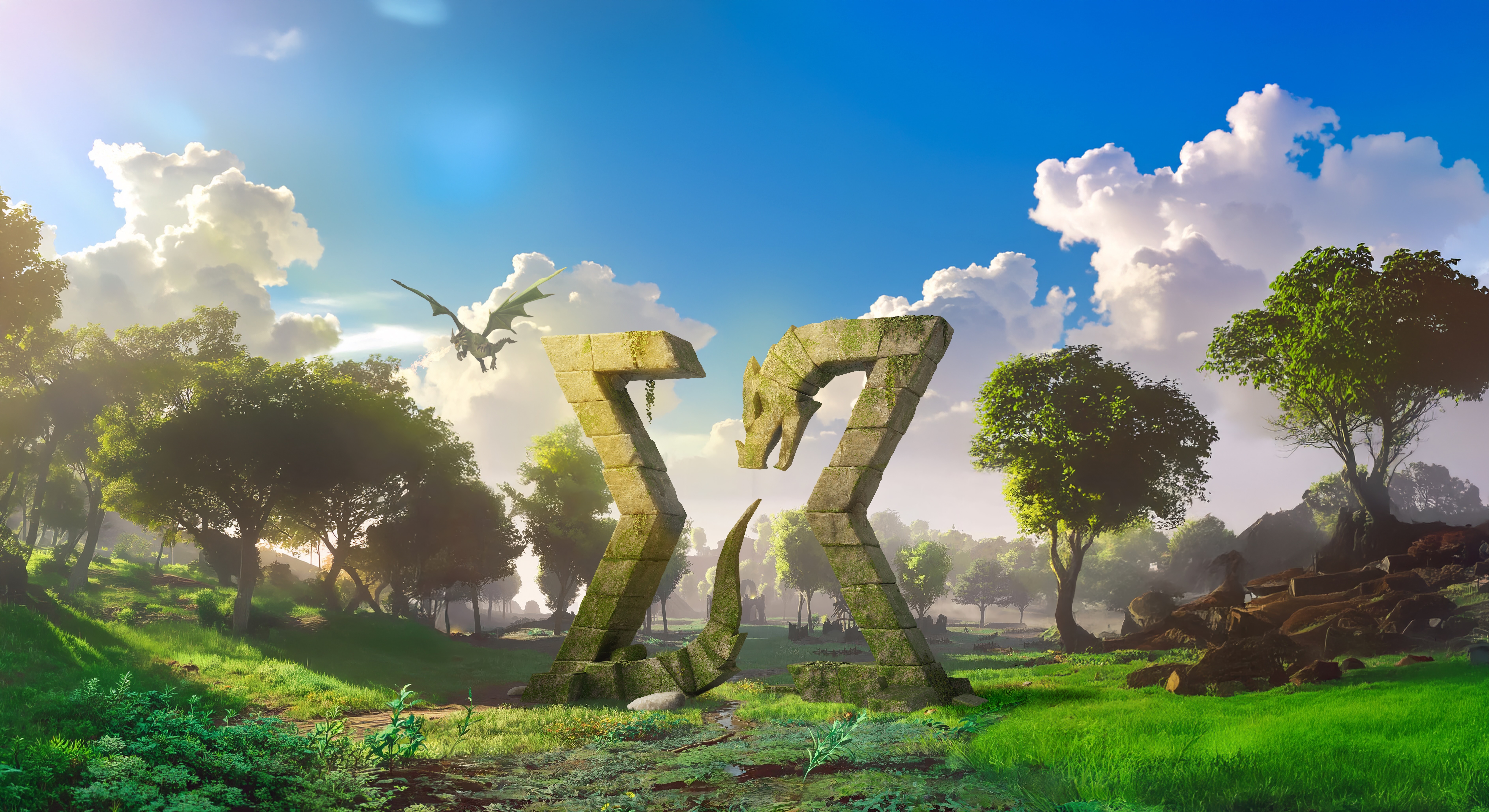 Jagex RuneScape Animated Logo Key Art