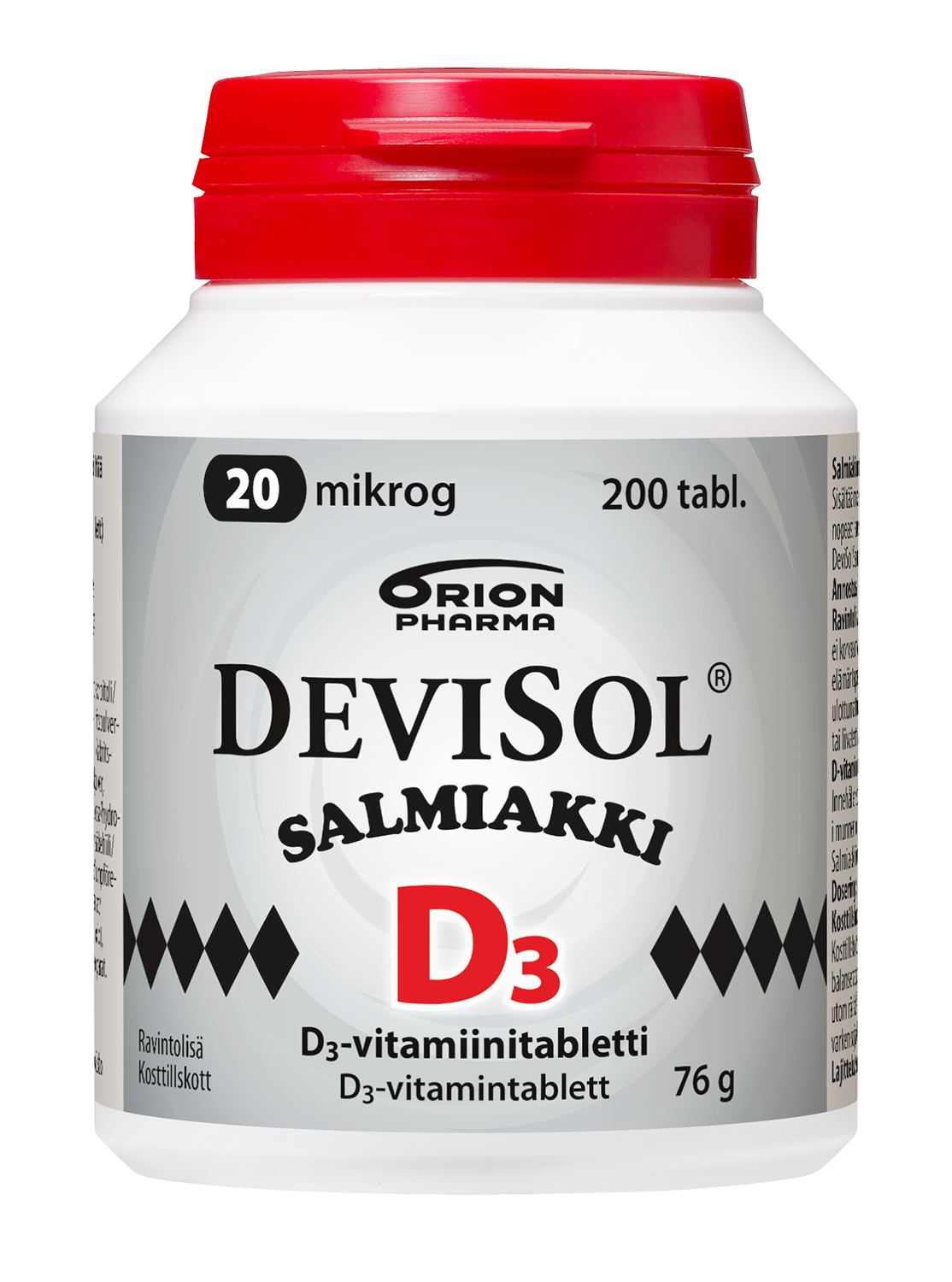 Orion recalls Devisol Salmiakki dietary supplement from consumers