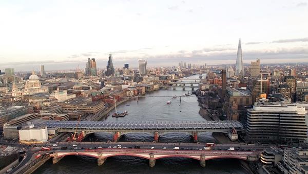 Photo of Blackfriars Bridge in London, UK