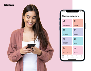 Skillus - real-time mobile marketplace for local help