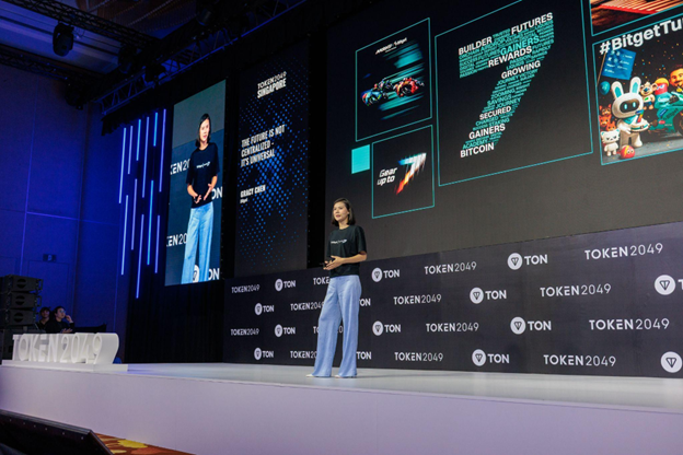 CEO Gracy Chen on the TON Stage