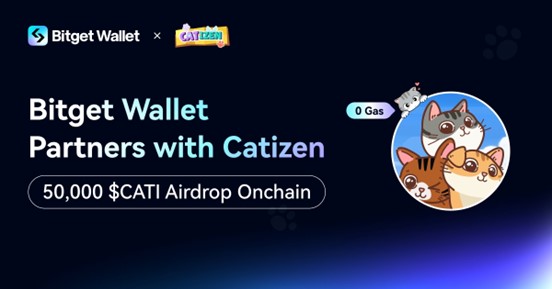 Bitget Wallet Partners with Catizen to Power Airdrop and Gaming Ecosystem