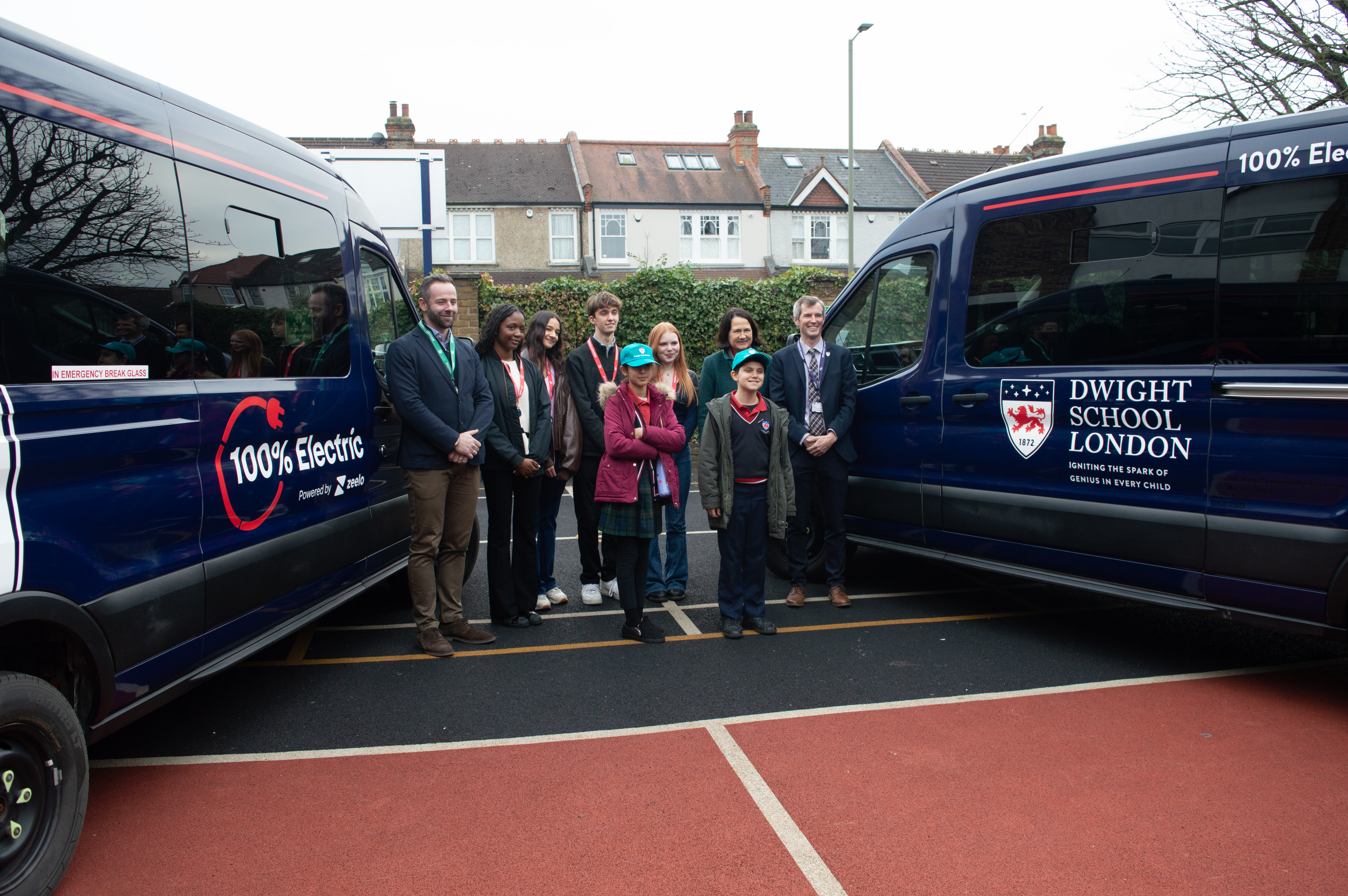 Local MP Catherine West visits UK’s first fully electric school bus fleet