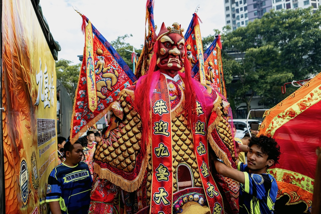 Vibrant scenes from the Nine Emperor Gods Festival