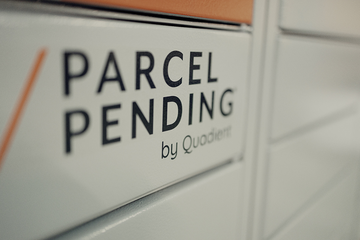 Parcel Pending by Quadient lockers