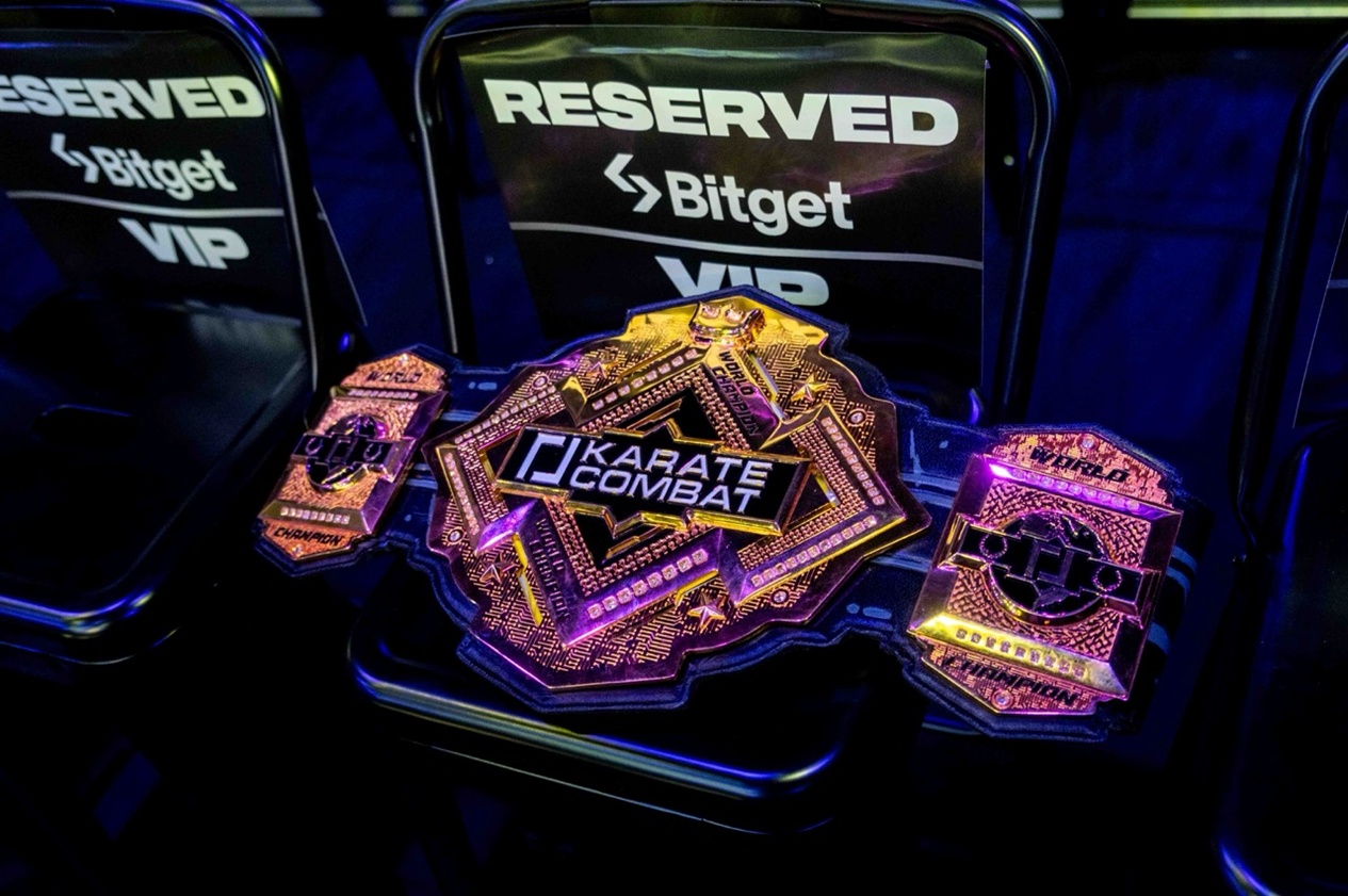 Bitget 帶來精彩絕倫的搏擊體驗：提供觀看 Karate Combat 的 KC54 Dubai UFC Fight 比賽的 VIP 名額
