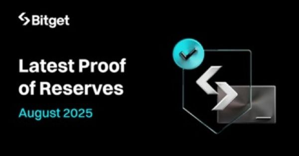 Bitget 发布 2025 年 8 月储备金证明,维持 188% 储备金率