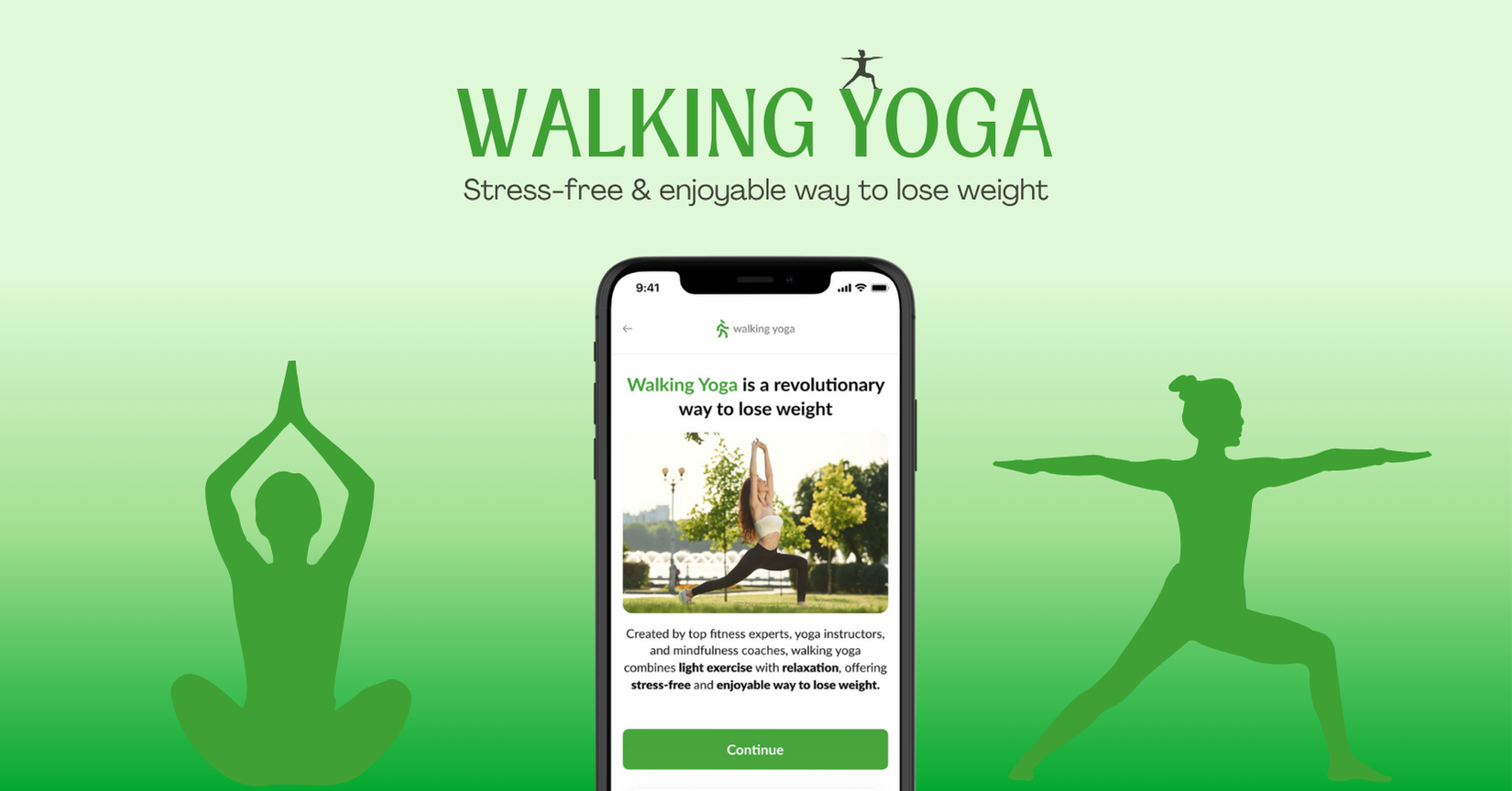 Walking Yoga app