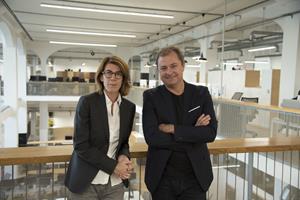 Alexandrine Breton des Loÿs, President of Argus Group, and Antoine Jouteau, CEO of leboncoin Group