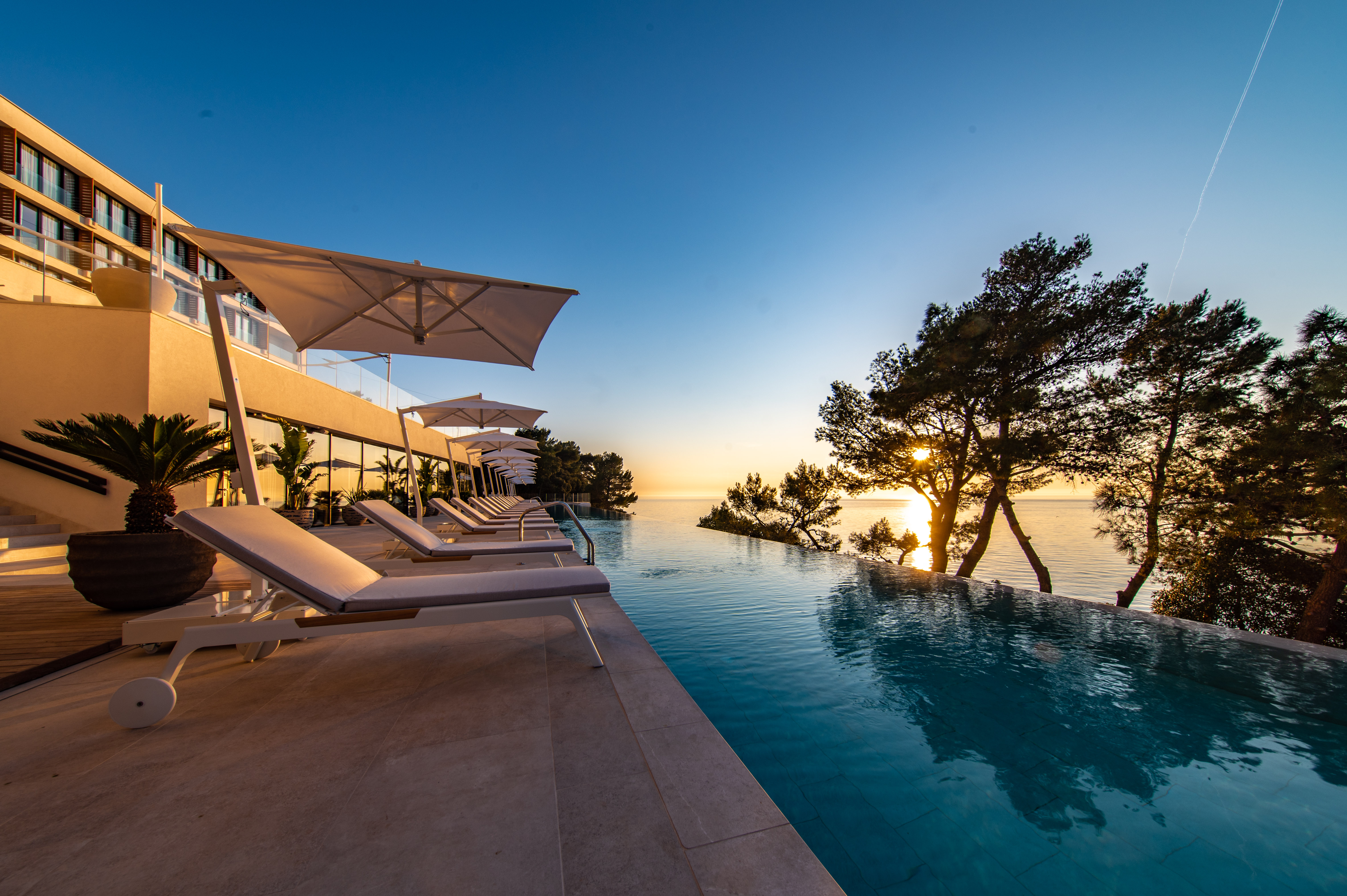 Infinity Pool at Grand Hotel Brioni Pula, a Radisson Collection Hotel