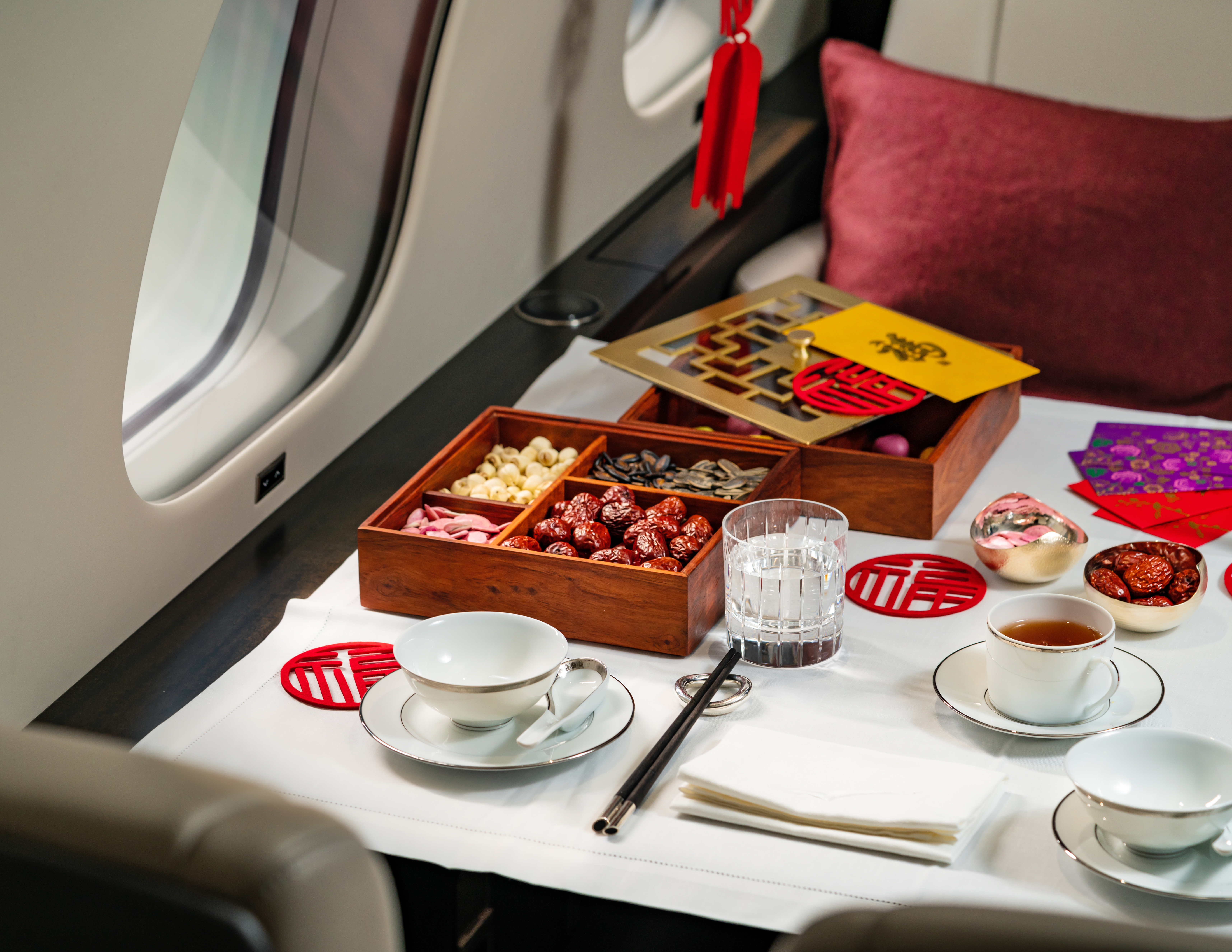 Lunar New Year celebration on board VistaJet 7500