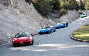 Classic Parade Supercar Rally from London to Ibiza