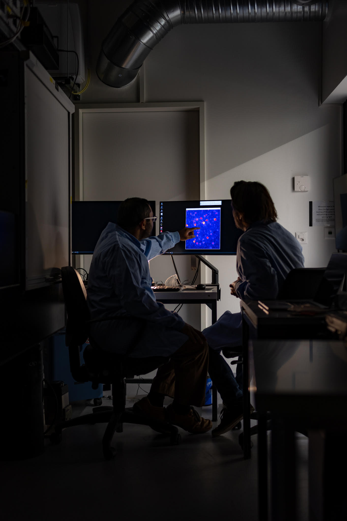 Arjun (Left) and Martin (Right) - Lab - 1 (Press)