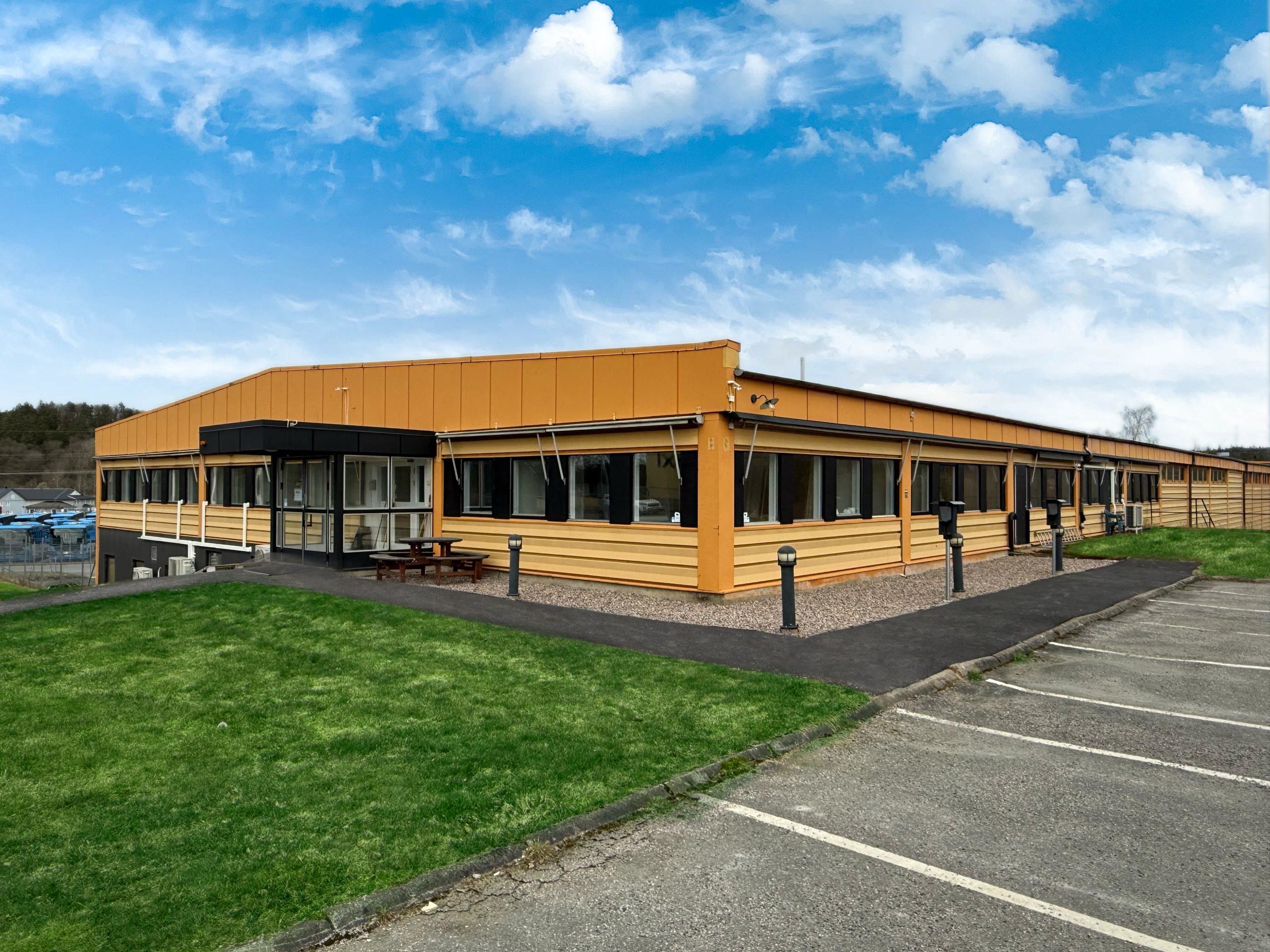 Millow Gothenburg Facility – Main Entrance
