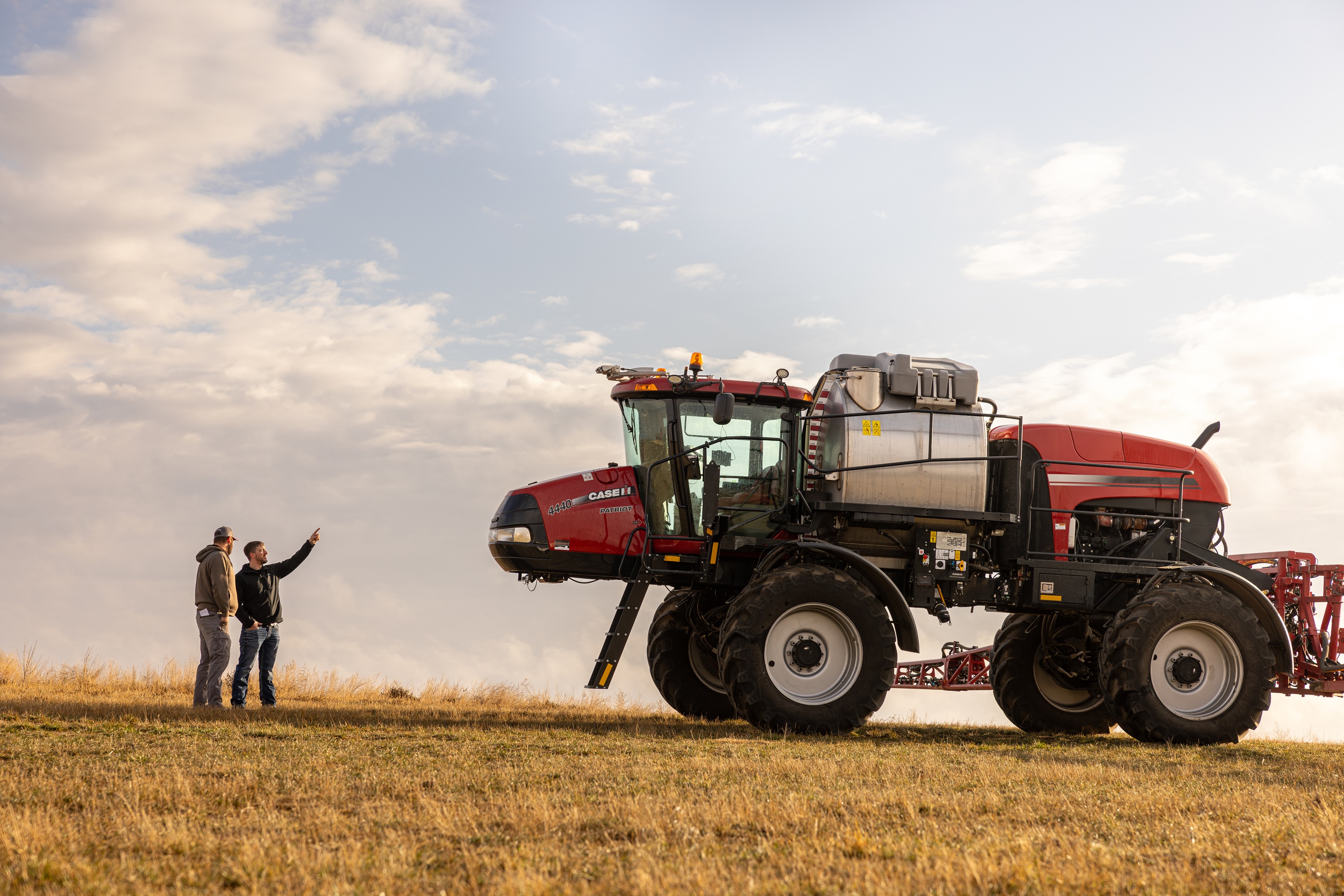 Raven Augmenta Field Analyzer on Case IH Patriot