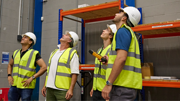 The Cambridge Atomworks rig building team
