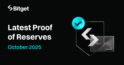 Bitget Releases October 2025 Proof of Reserves (POR) with 307% Coverage in Bitcoin (BTC) for Users' Reserves