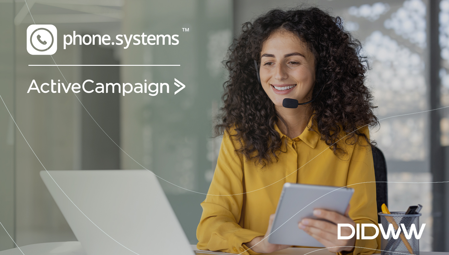 phone.systems™ cloud PBX and ActiveCampaign CRM