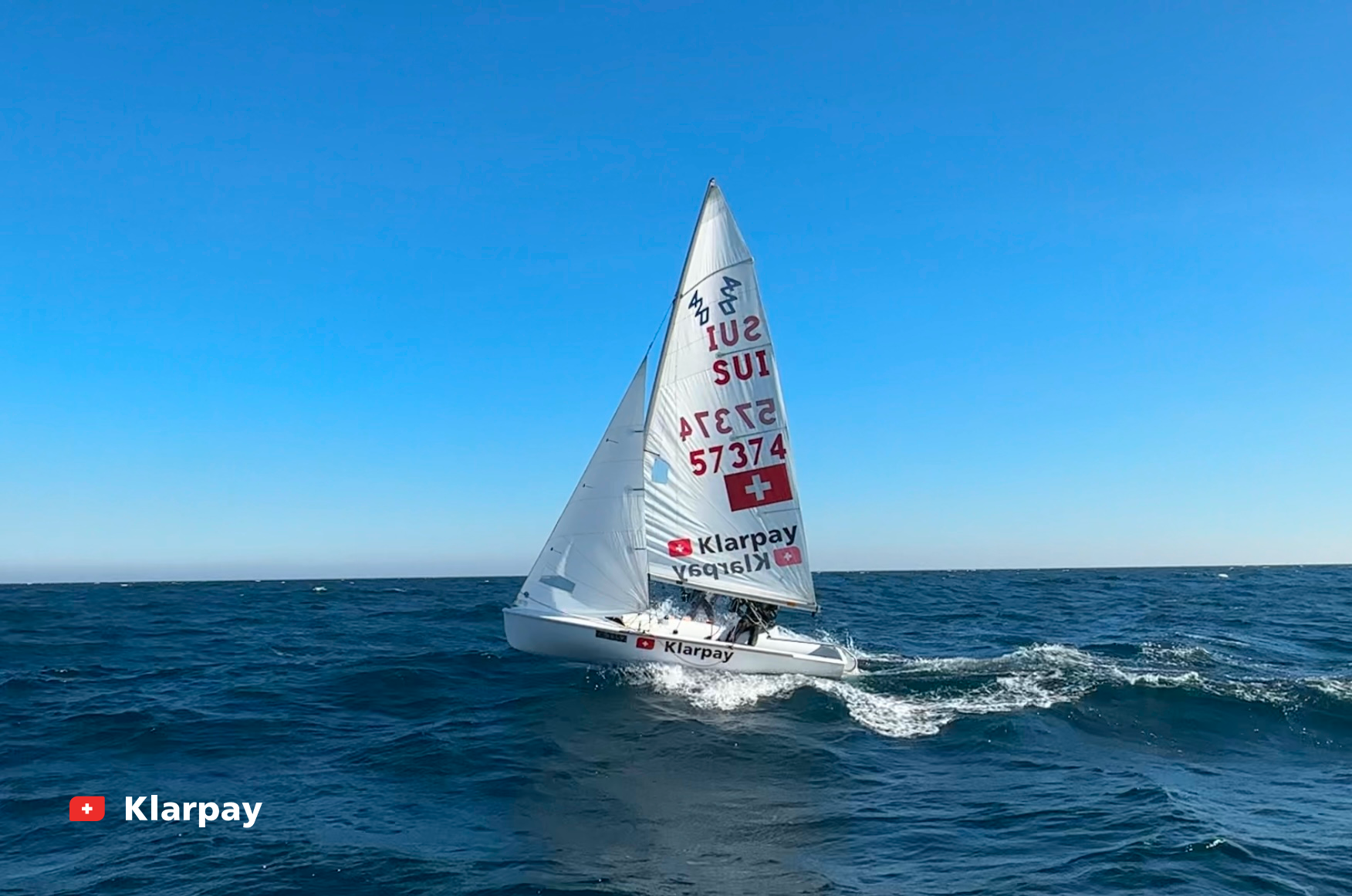 Klarpay is pleased to announce its second-year sponsorship of two young athletes, part of the Swiss Youth Olympic Sailing Team.