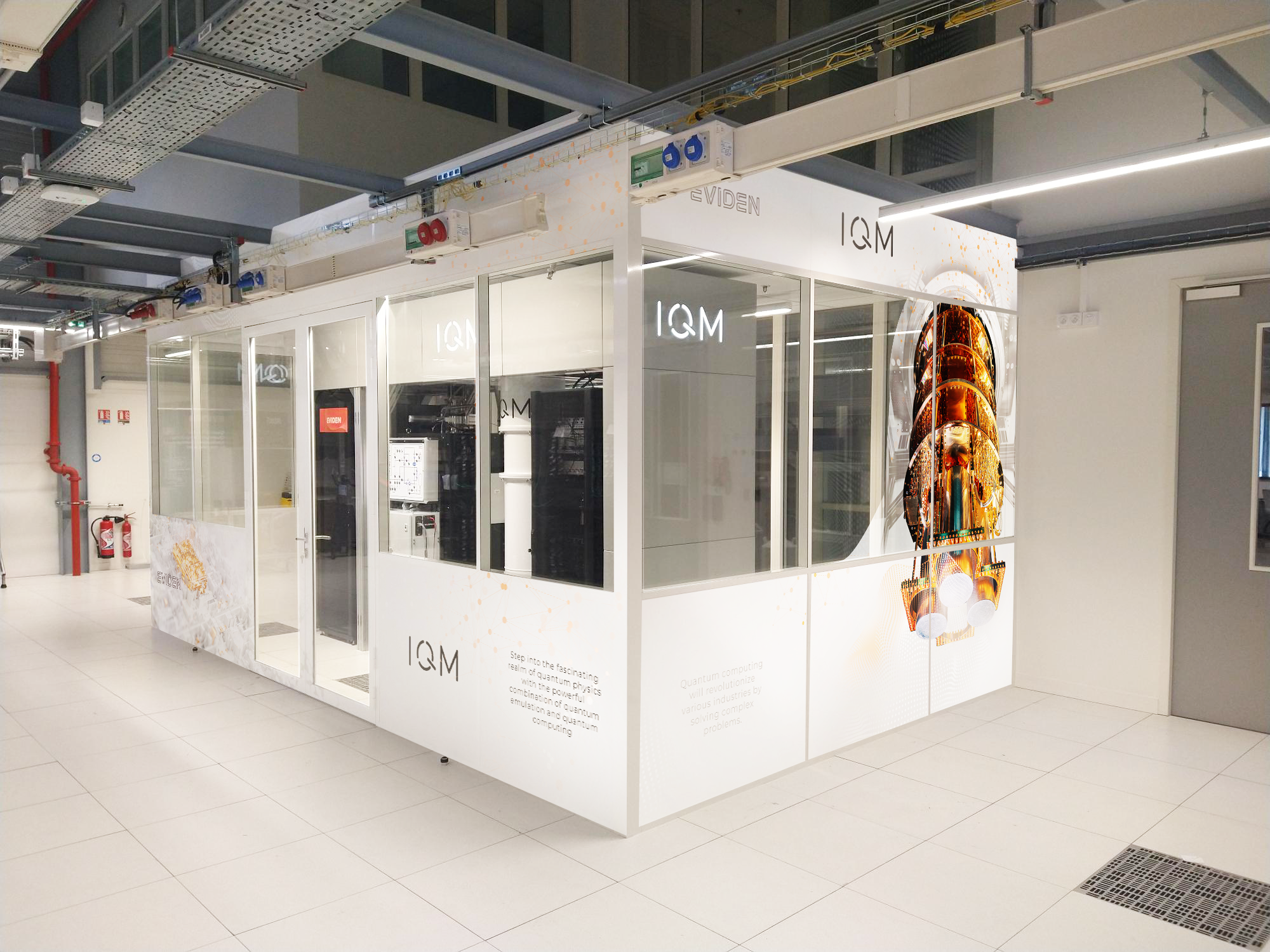 IQM Spark in Eviden's flagship factory (Angers, France)