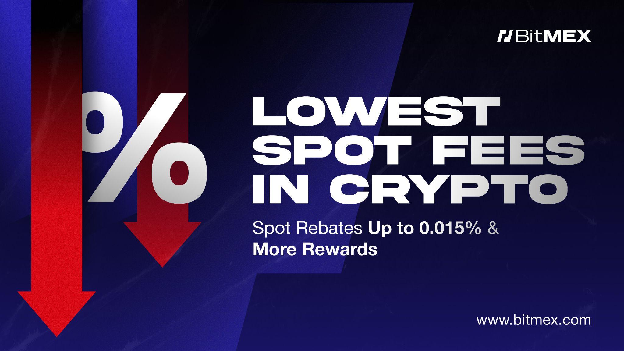 Lowest Spot Fees in Crypto