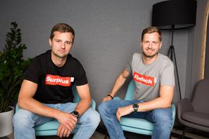Sun Finance Founder & CEO Toms Jurjevs together with Sun Finance Co-Founder & COO Emīls Latkovskis