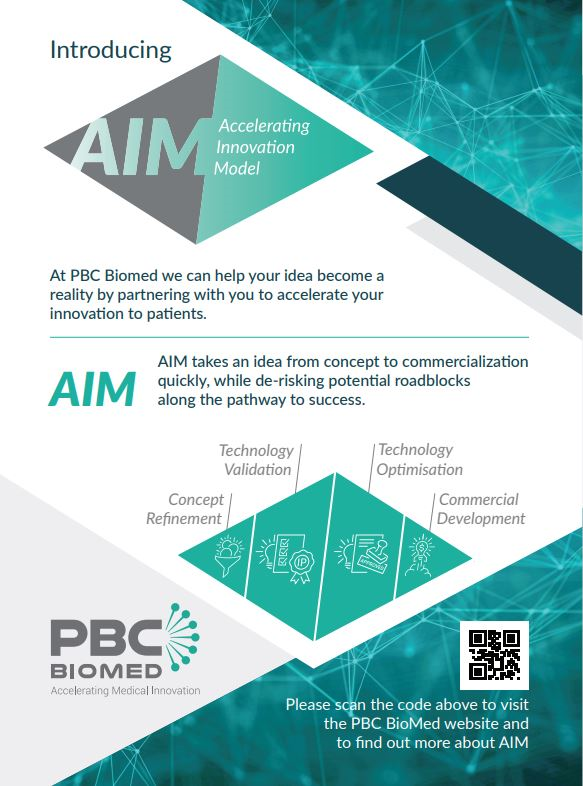 New for 2023: PBC BioMed launch AIM, the Accelerating Innovation Model