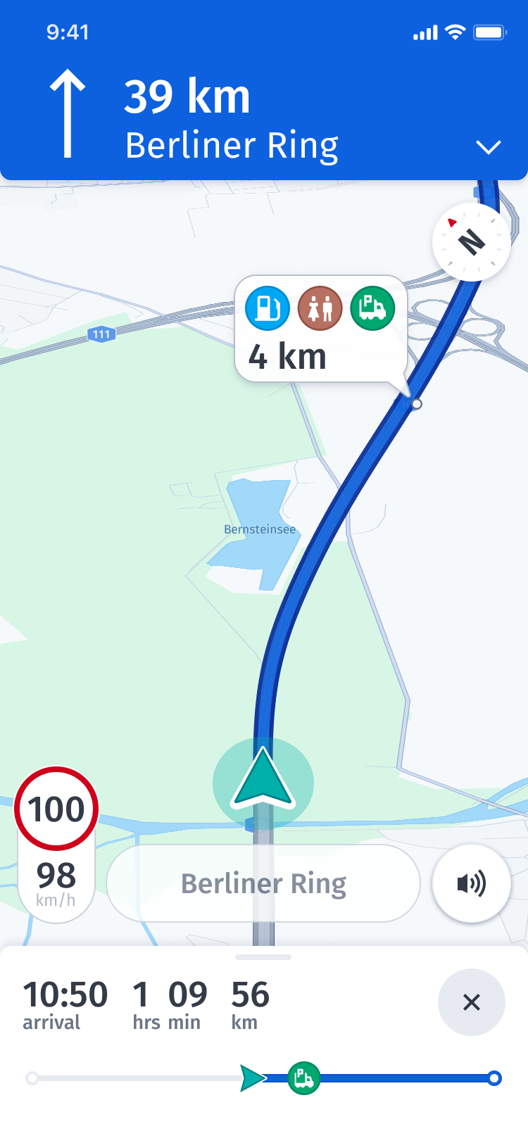 HERE WeGo Pro and Toll Collect