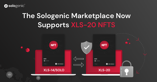 The Sologenic Marketplace Now Supports XLS-20 NFTS