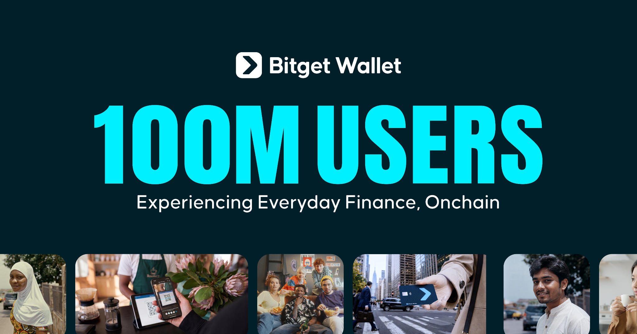 Bitget Wallet Hits 100M Users — and Payments Just Overtook Trading