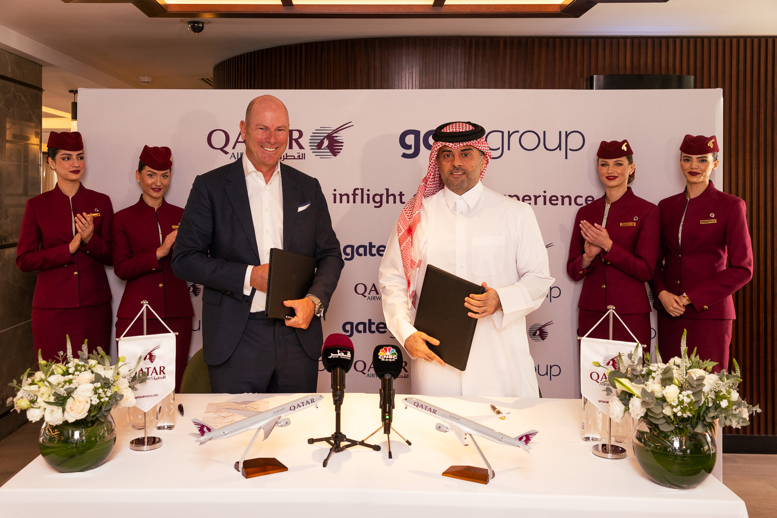 gategroup signs agreement with Qatar Air
