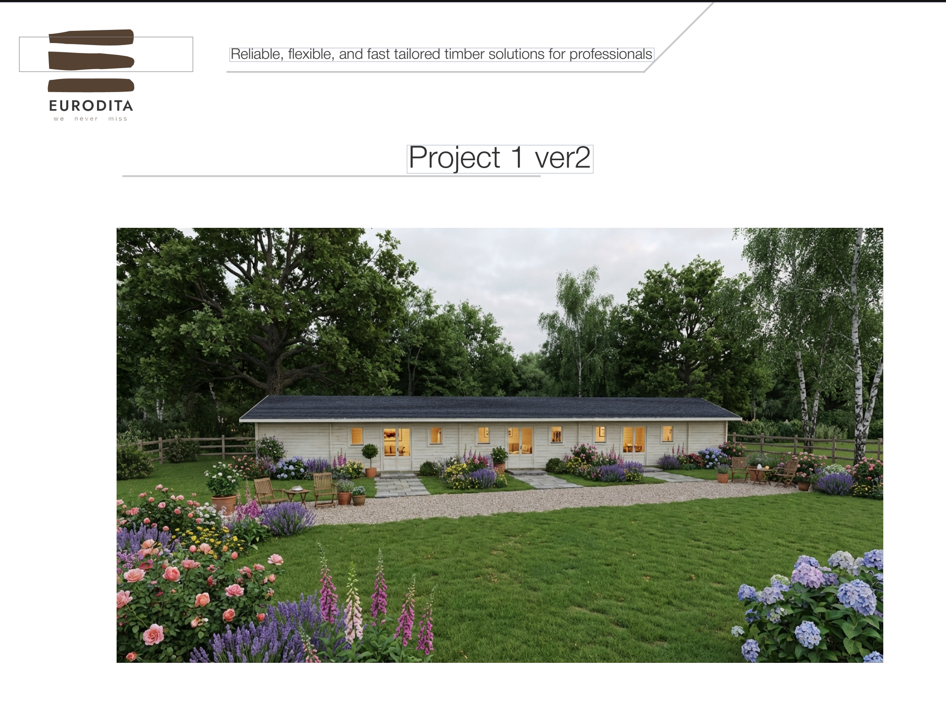 Eurodita Bespoke log cabins