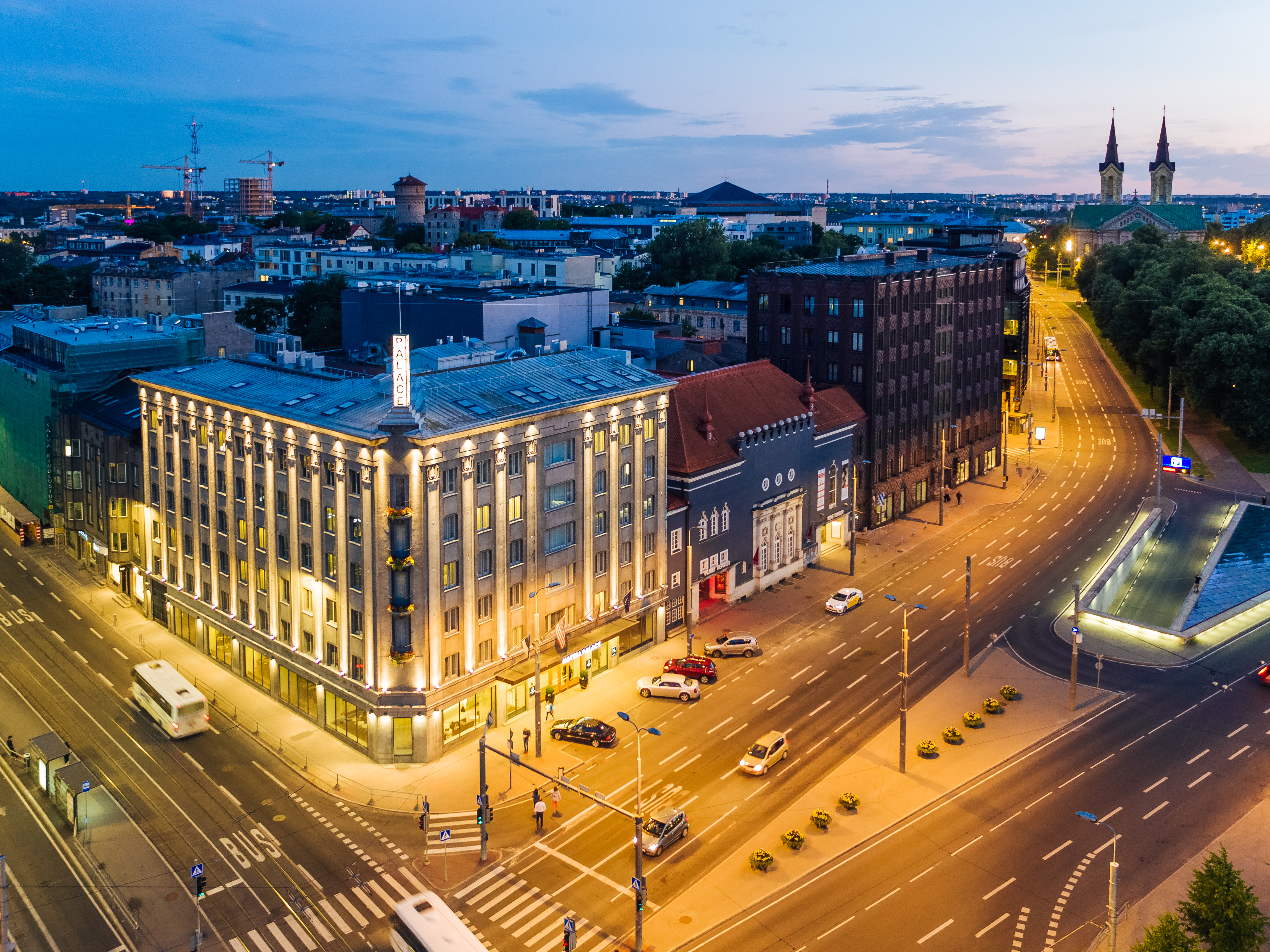 Palace Hotel Tallinn Radisson Individuals exterior facade