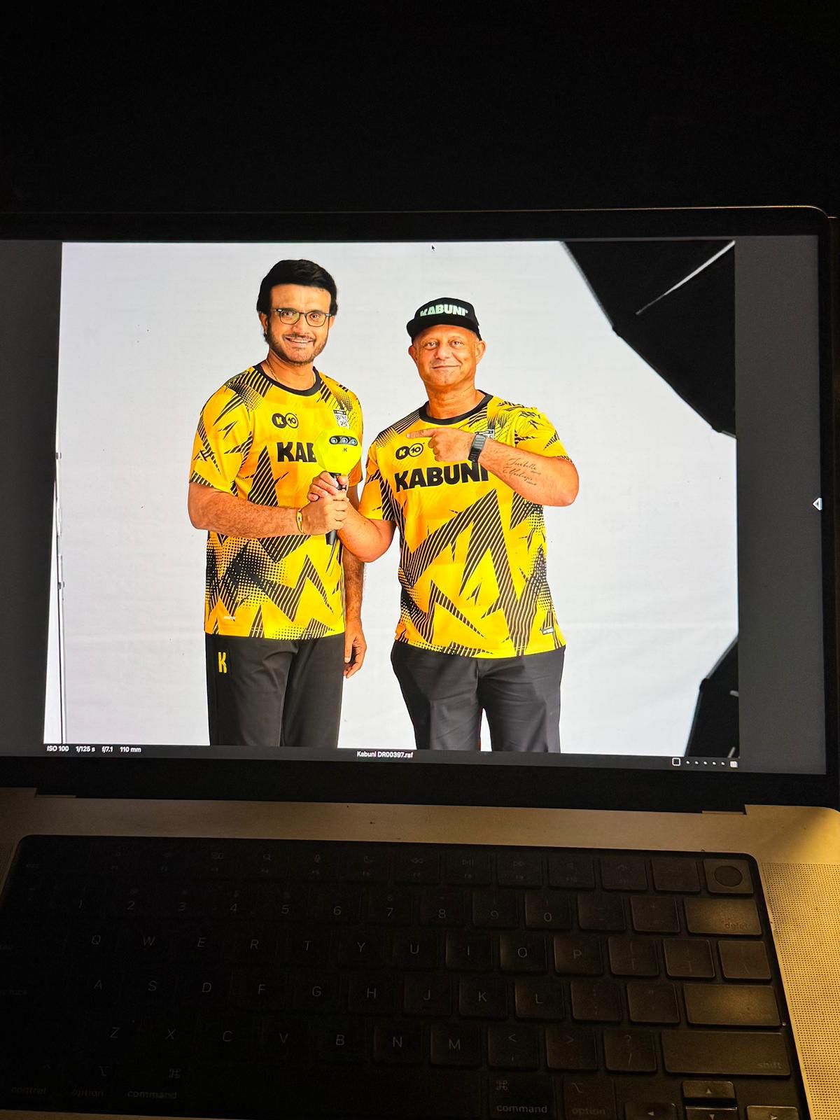 Founder Nimesh & Saurav 'Dada' Ganguly