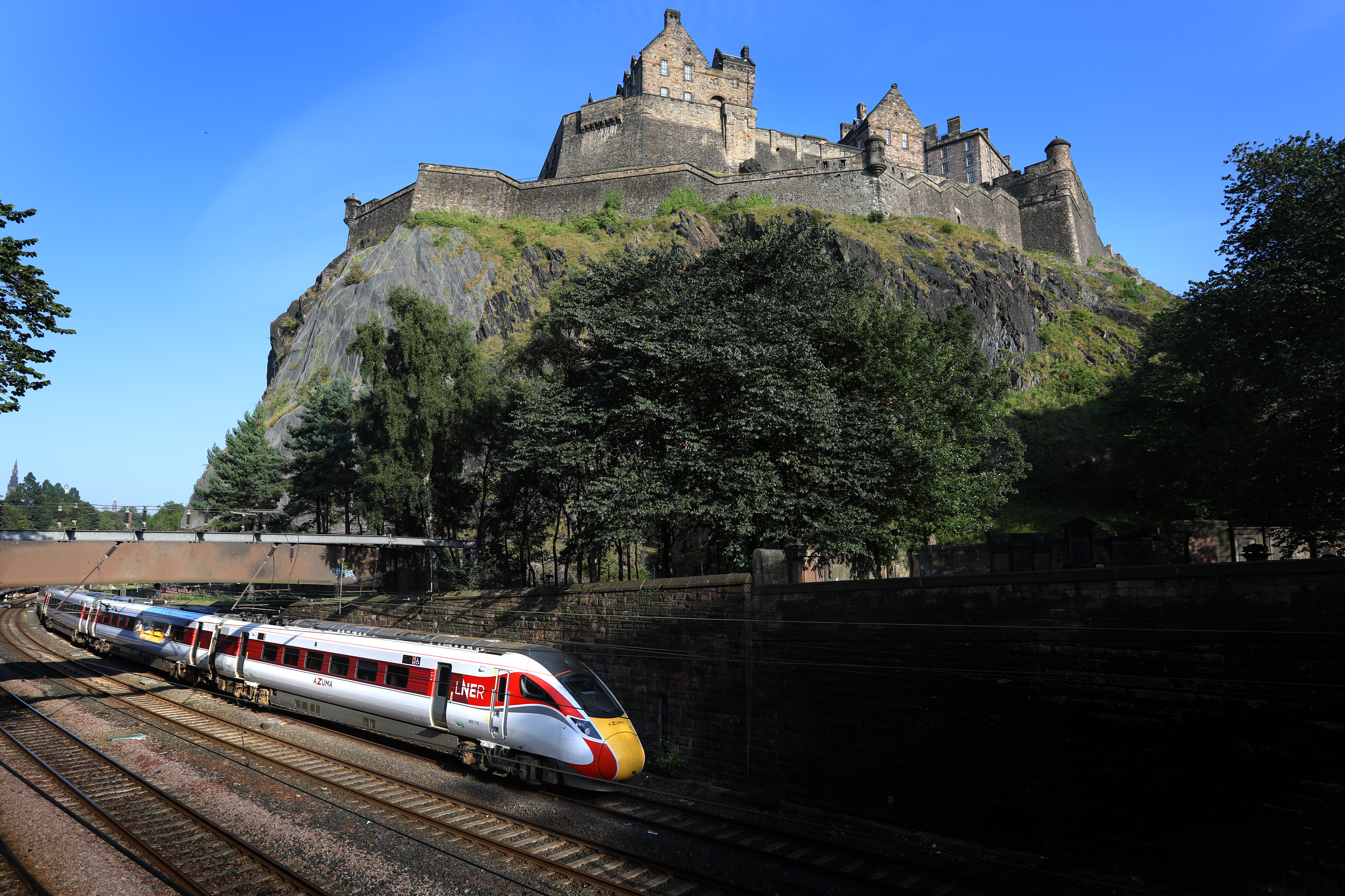 LNER Azuma at Edinburgh 1