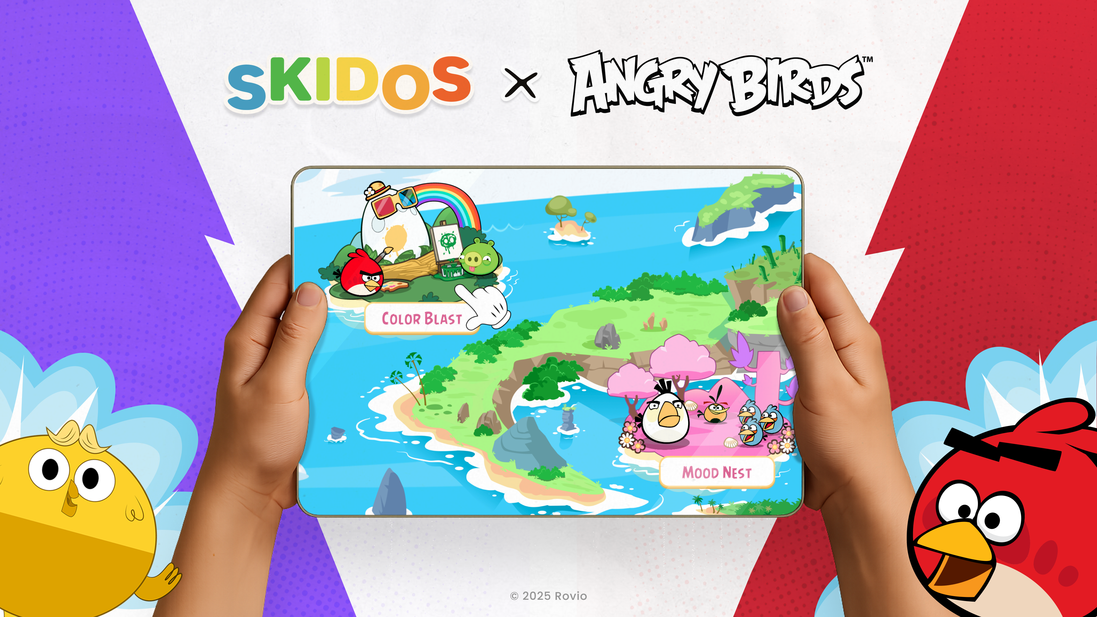 SKIDOS and Rovio Reimagine Angry Birds to Help Young Kids Learn Emotions Through Story and Play