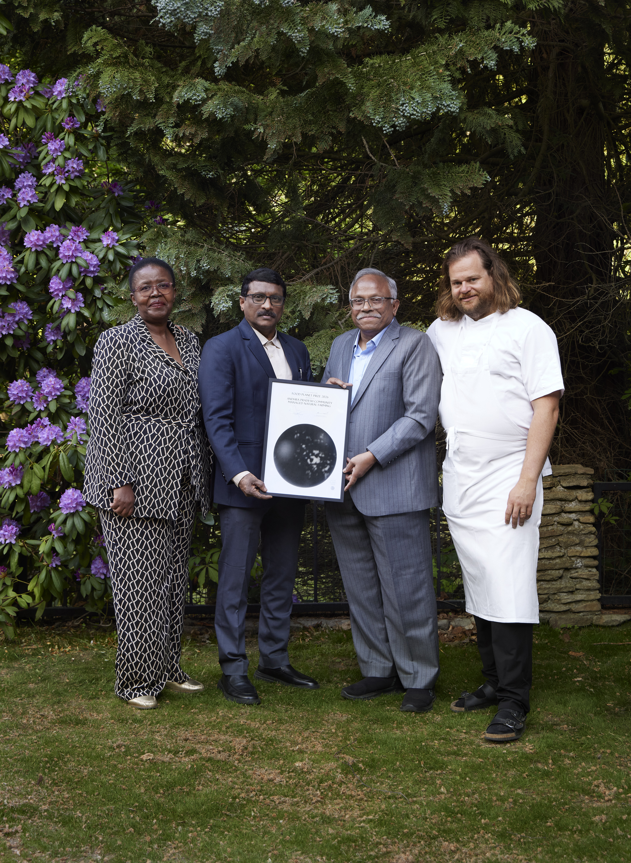 Food Planet Prize Winners 2026 with Jury Co-Chairs_Photo Erik Olsson